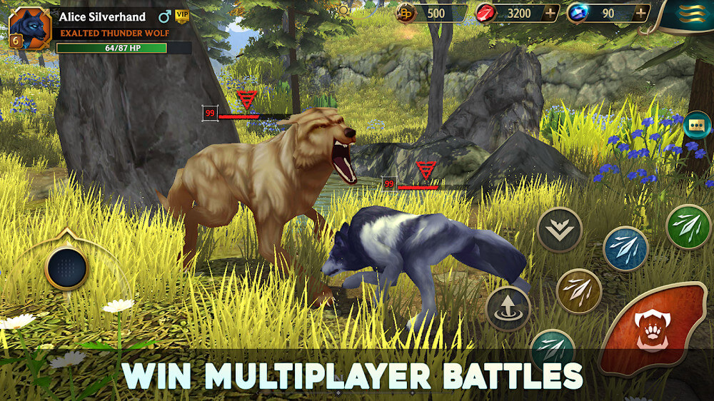 Wolf Tales v200313 MOD APK (No Skill Cooldown, VIP Unlocked)