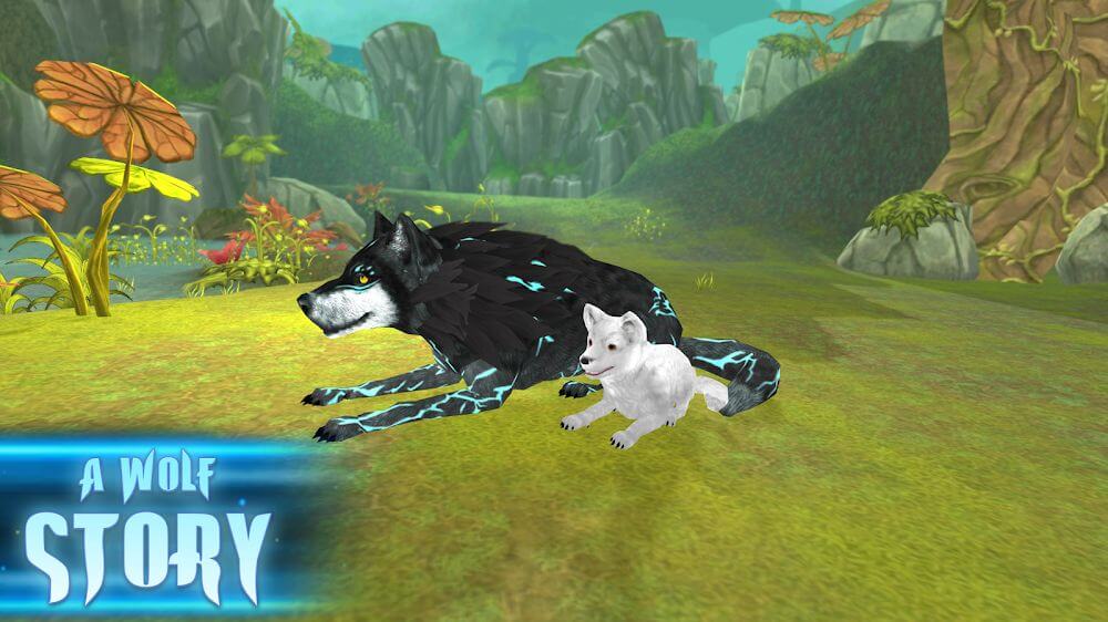 Wolf: The Evolution Online RPG v1.96 MOD APK (High Meat, Unlimited Energy)