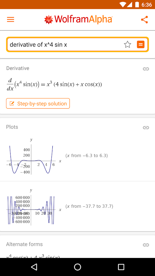 WolframAlpha v1.4.16 APK (Patcher) Download for Android