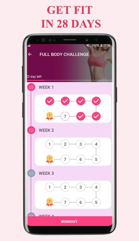 Women Workout - Female Fitness v7.57 APK + MOD (Premium Unlocked)