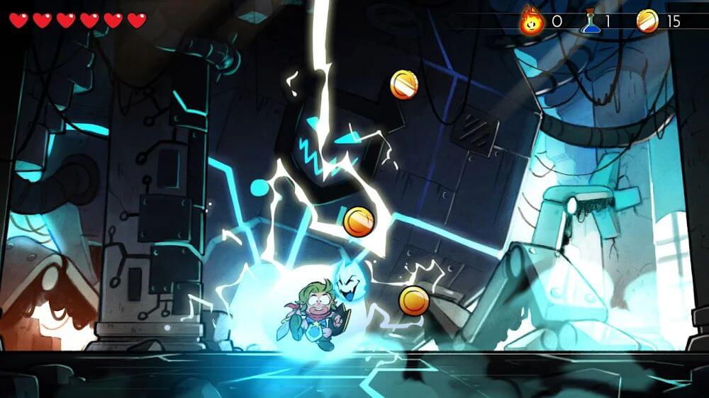 Wonder Boy: The Dragon's Trap v1.1.3 MOD APK + OBB (God Mode, Money)