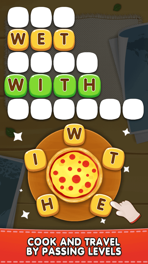 Word Pizza v4.30.12 MOD APK (Unlimited Money)