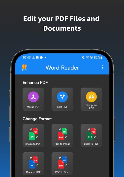 Word Reader v2.2.1 MOD APK (Premium Unlocked)