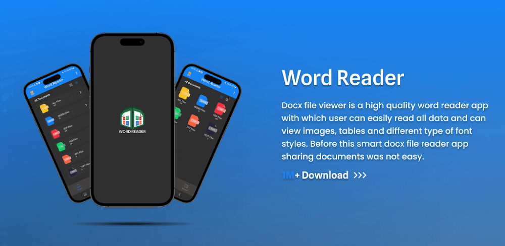 Word Reader v2.2.1 MOD APK (Premium Unlocked)