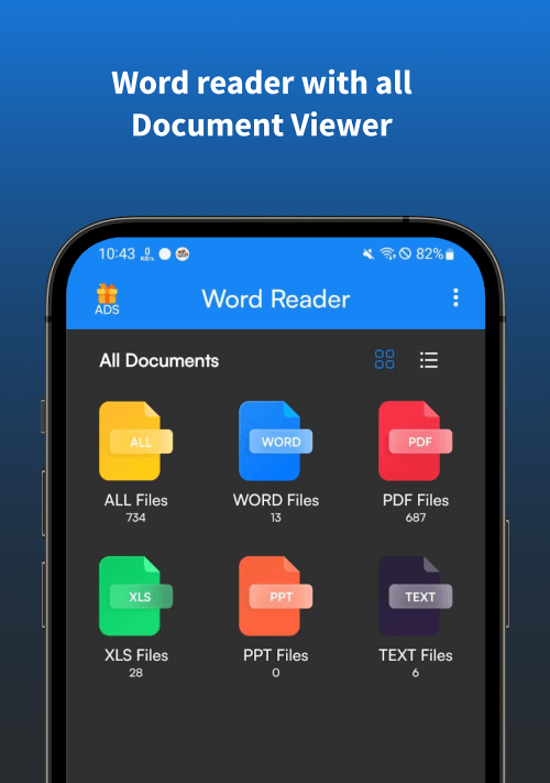 Word Reader v2.2.1 MOD APK (Premium Unlocked)