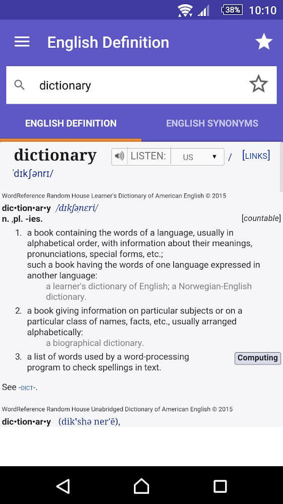 WordReference.com Dictionaries v4.0.73 APK + MOD (Premium Unlocked)