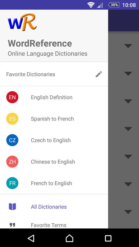 WordReference.com Dictionaries v4.0.73 APK + MOD (Premium Unlocked)