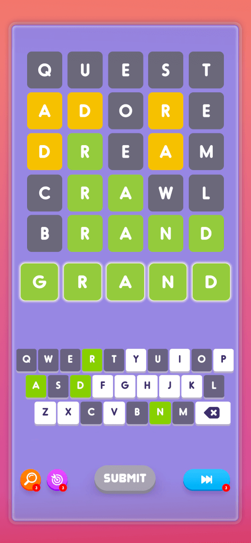 Wordle! v1.29.4 MOD APK (Unlimited Money, Hint, Skip)