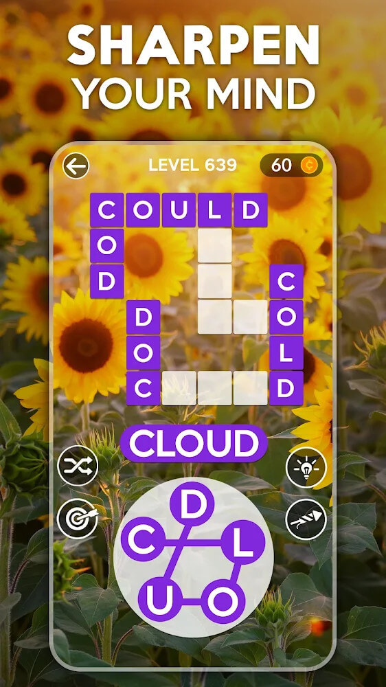 Wordscapes v2.1.2 MOD APK (Unlimited Money, No ADS)