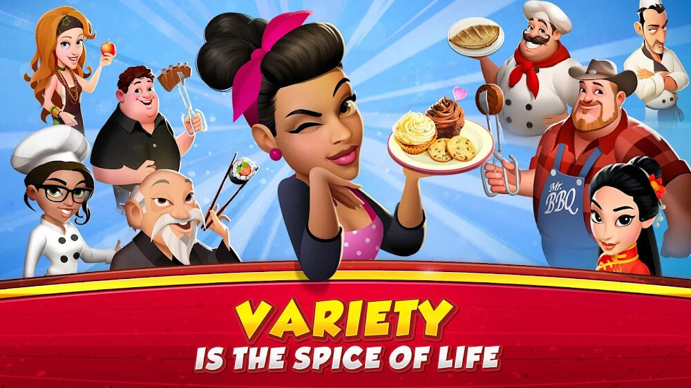 World Chef v2.7.7 MOD APK (Instant Cooking)