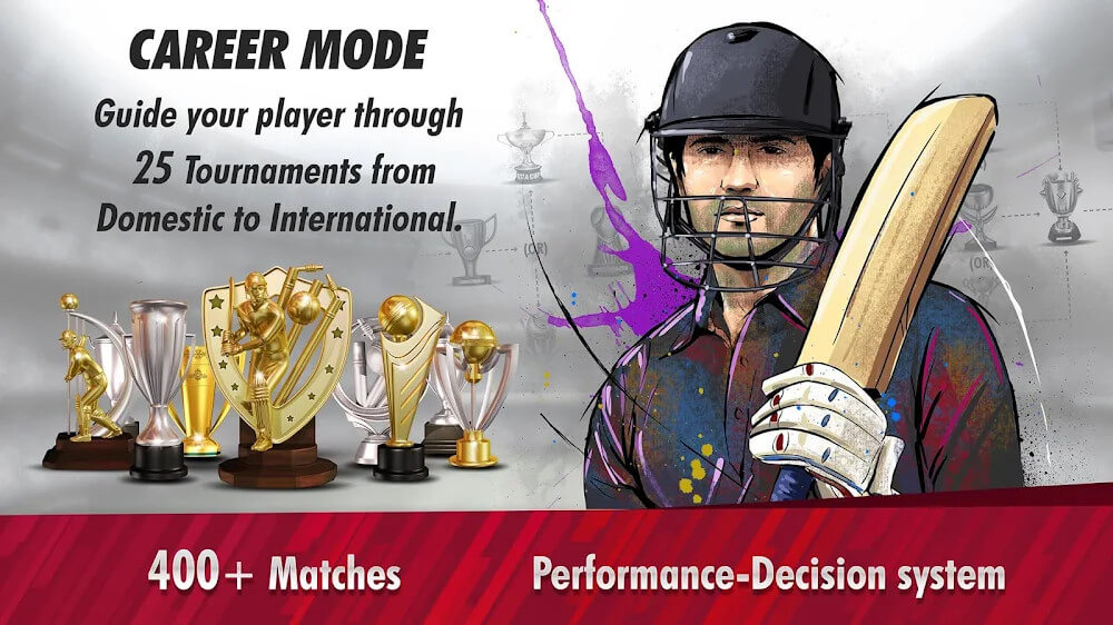 World Cricket Championship 3 v2.8 MOD APK + OBB (Unlimited Money)