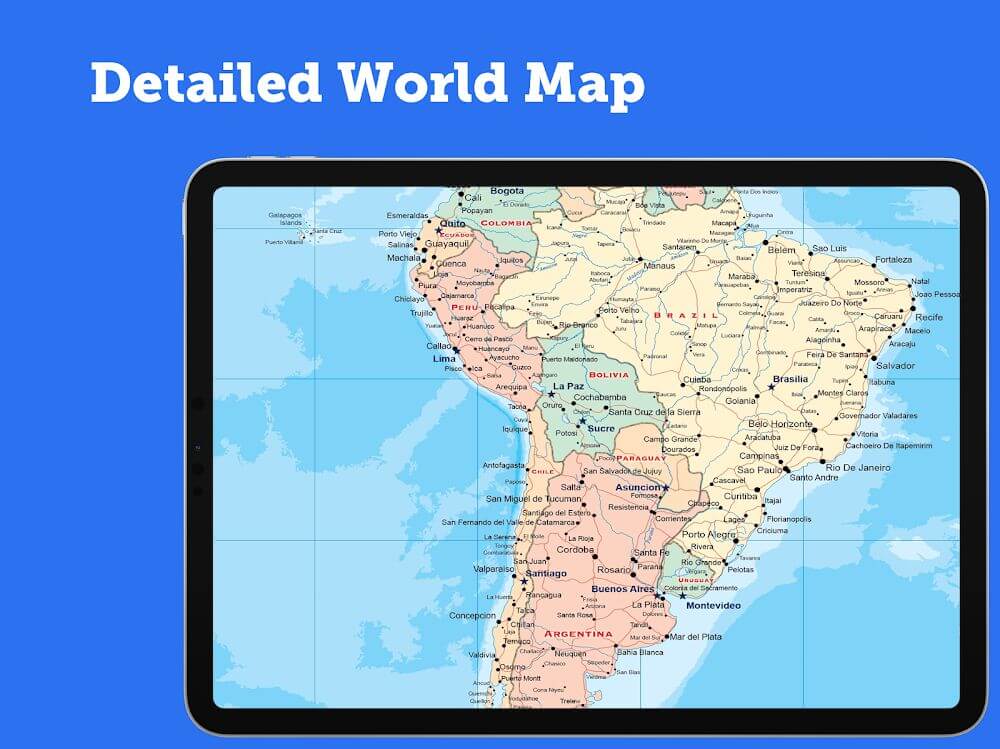 World Map 2022 Pro v3.1 APK (Paid)