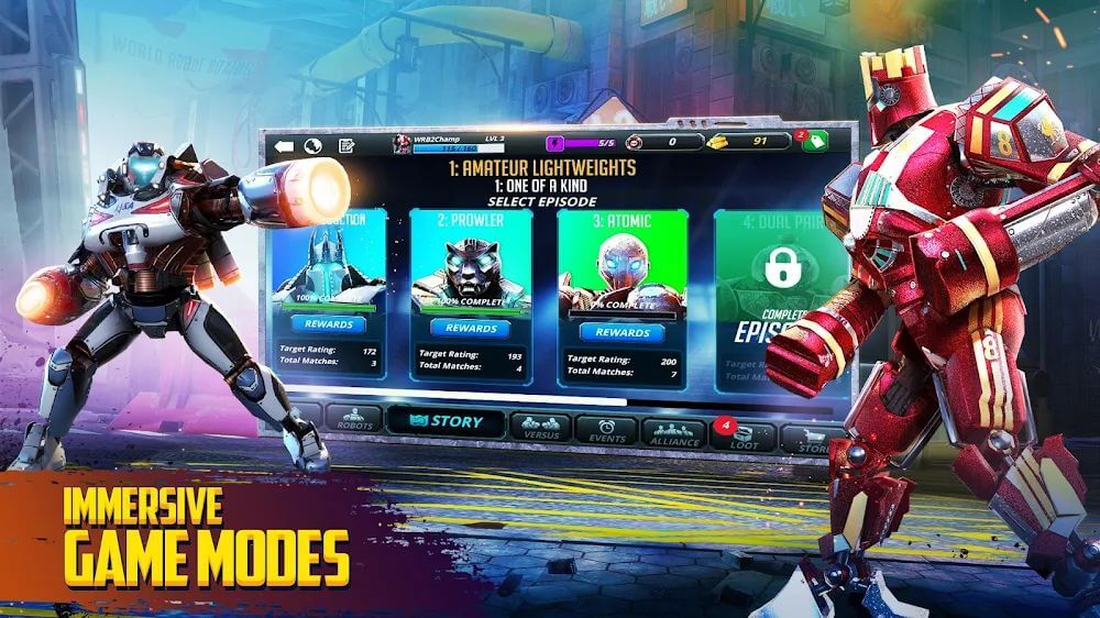 World Robot Boxing 2022 v1.9.116 MOD APK + OBB (Unlimited Money)