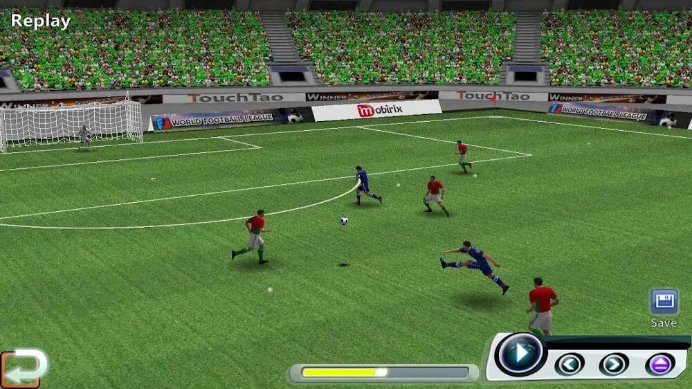 World Soccer League v1.9.9.9.8 MOD APK (All Teams, Trophies Unlocked)