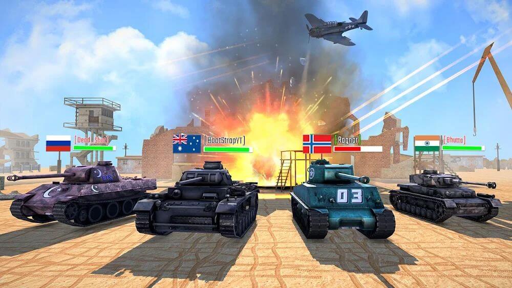 World Tanks War v1.33 MOD APK (Unlimited Money, Speed)