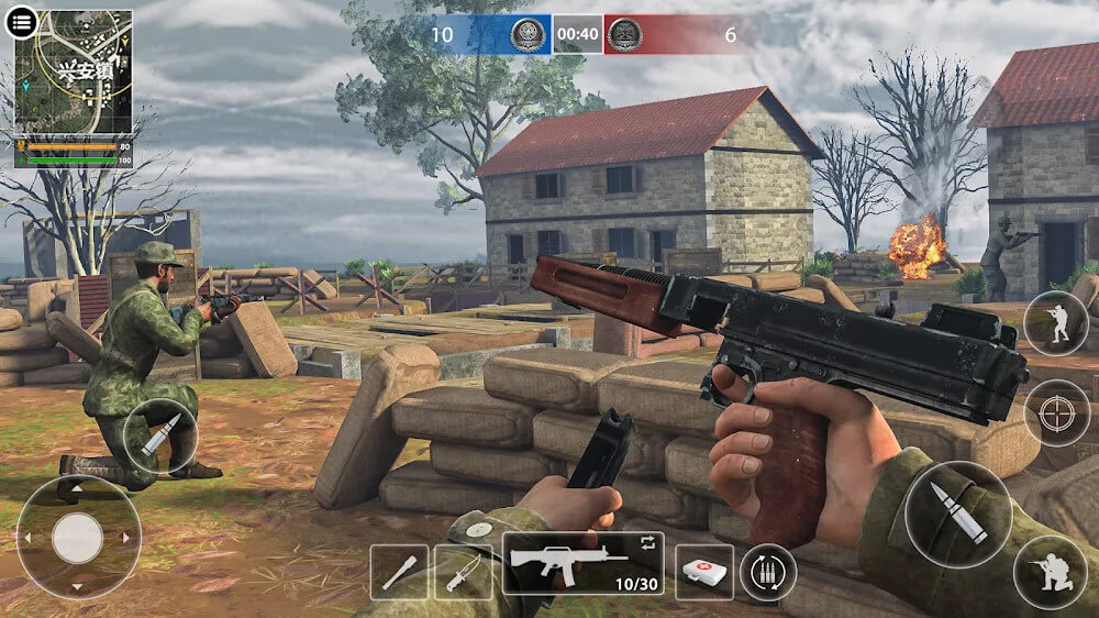 World War 2 Reborn v3.6 MOD APK (Unlimited Money/Ammo)