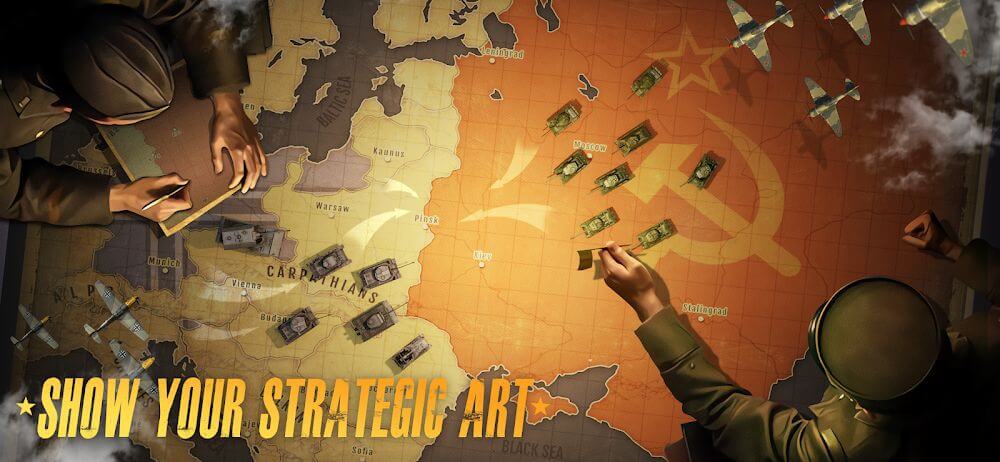 World War 2: Strategy Battle v654 MOD APK (Unlimited Money, Medals)