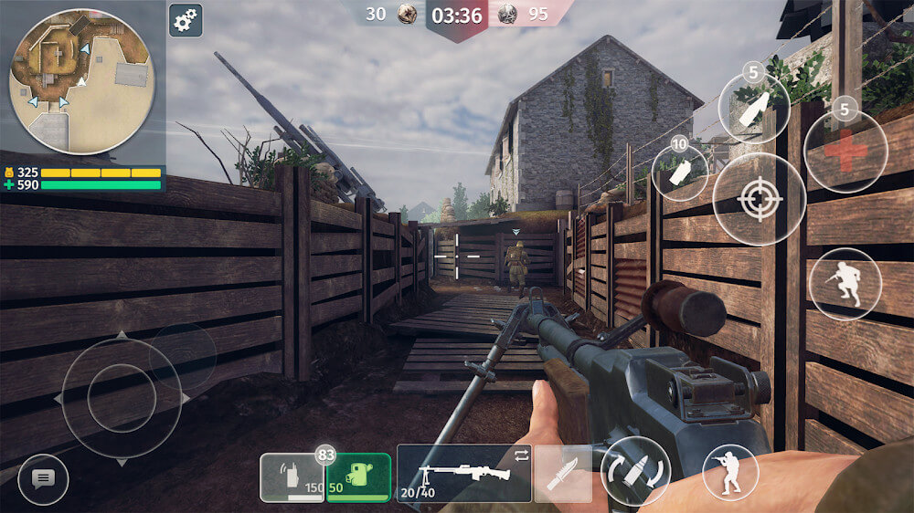 World War 2 v4.28 MOD APK (Mega Menu, Show Enemies)