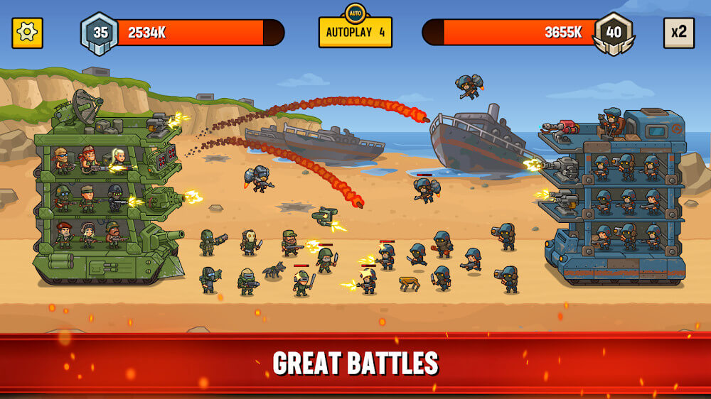 World War Defense v1.0.44 MOD APK (Unlimited Money)