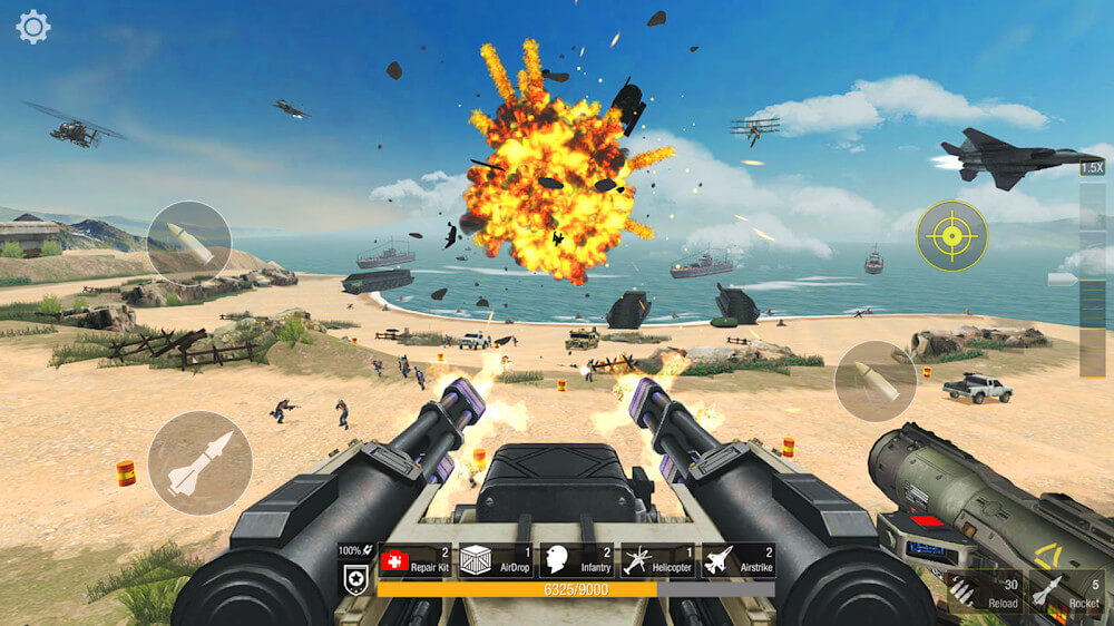 World War: Fight For Freedom v0.1.5 MOD APK (Unlimited Ammo)