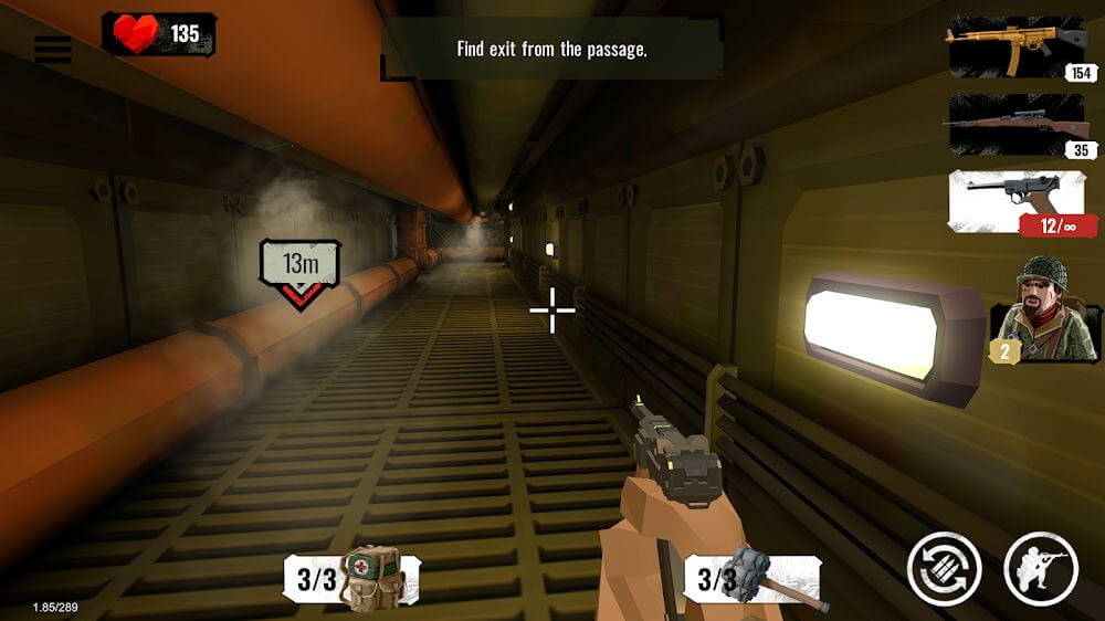 World War Polygon v2.34 MOD APK (Less Recoil, Double Damage, God Mode)