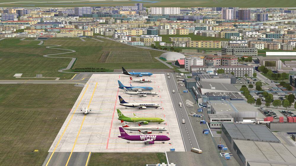 World of Airports v1.50.5 MOD APK + OBB (All Airports, Planes Unlocked)