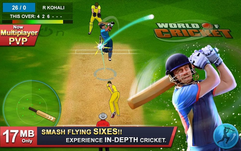 World of Cricket 2021 v11.6 MOD APK (Free Purchased) Download