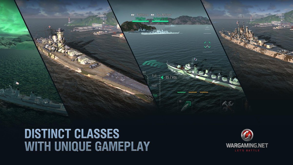 World of Warships Blitz v4.5.0 APK + OBB