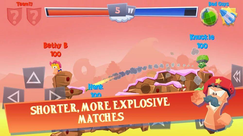 Worms 4 v2.0.6 APK + OBB (Full Game)