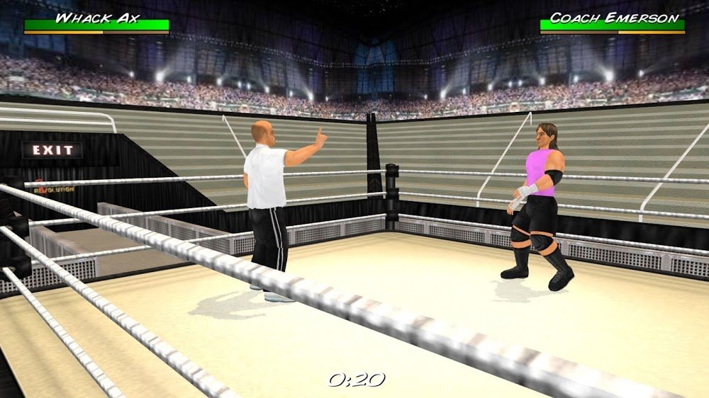 Wrestling Revolution 3D v1.770 MOD APK (Full Game Unlocked)