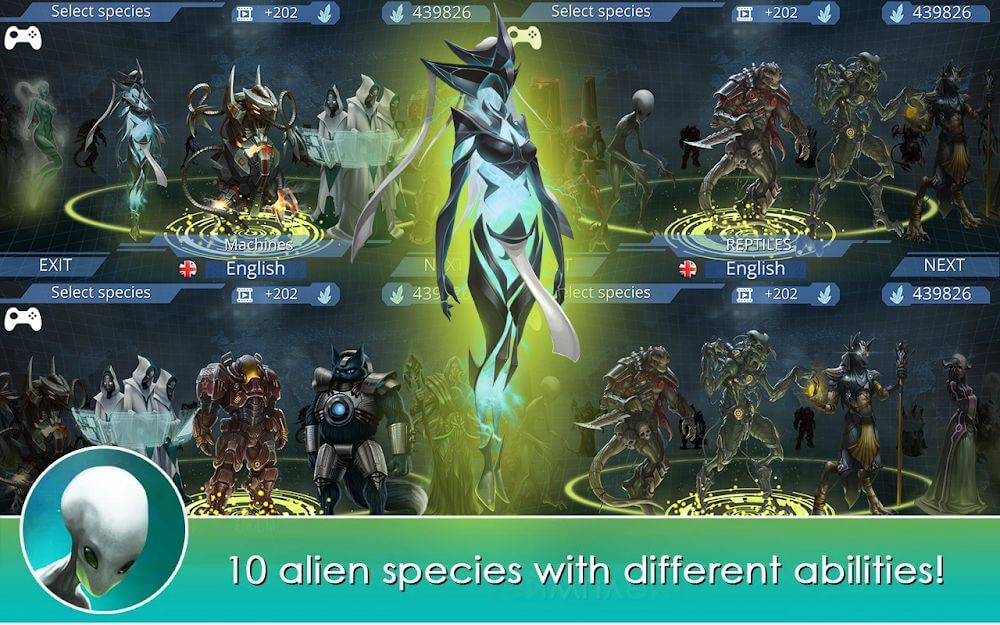 X-Core Galactic Plague Srategy v1.38 MOD APK (Unlocked all races, Crystals)