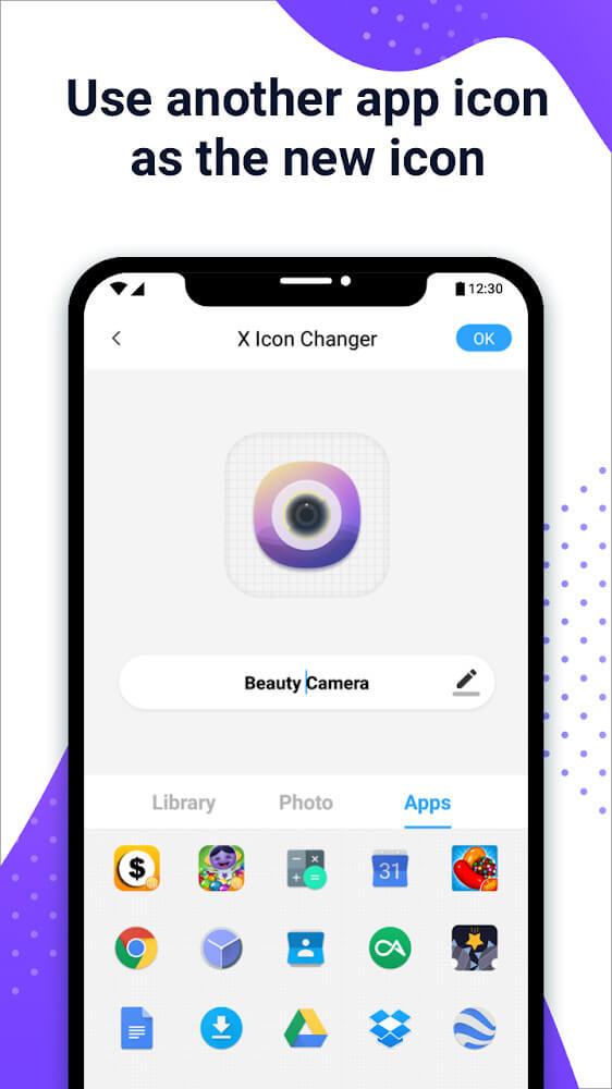 X Icon Changer v4.4.9 MOD APK (Premium Unlocked)