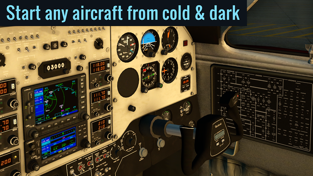 X-Plane Flight Simulator v11.7.0 MOD APK + OBB (All Unlocked)