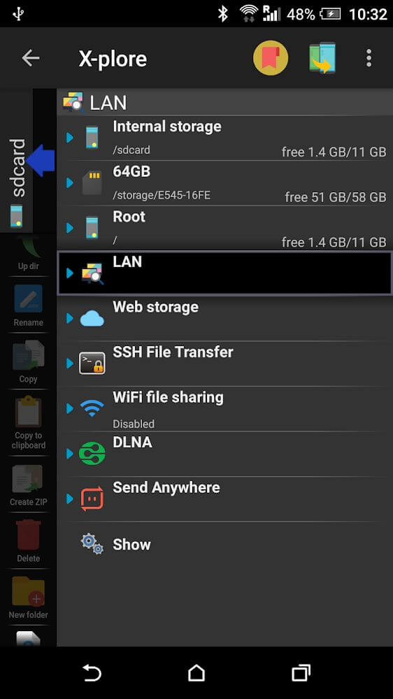 X-plore File Manager v4.38.34 APK + MOD (Donate Unlocked)