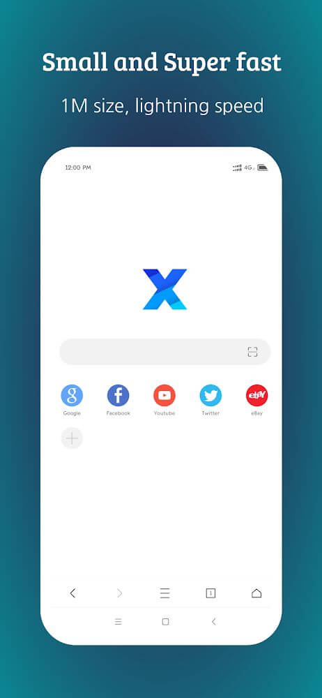 XBrowser v4.7.1 b860 MOD APK (Optimized)