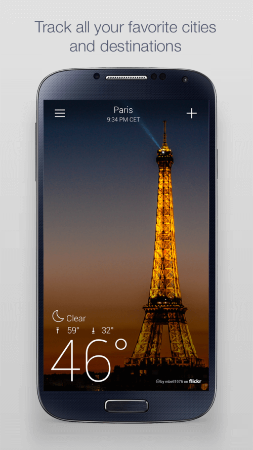 Yahoo Weather v1.51.0 MOD APK (Premium Unlocked)