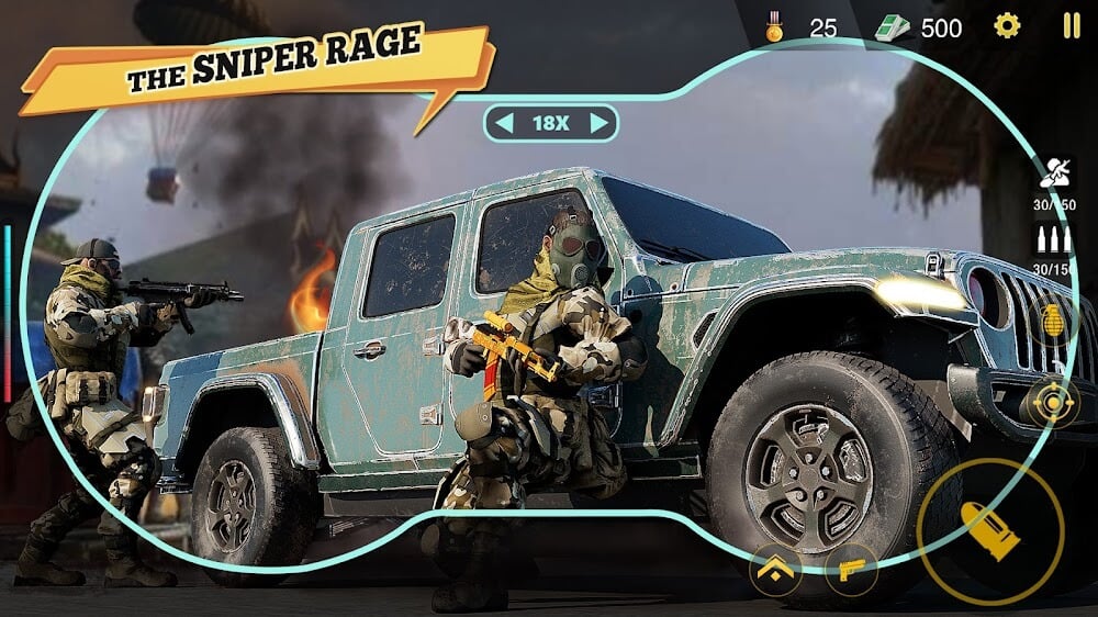 Yalghaar v7.0.8 MOD APK (God Mode, Dumb Enemy)