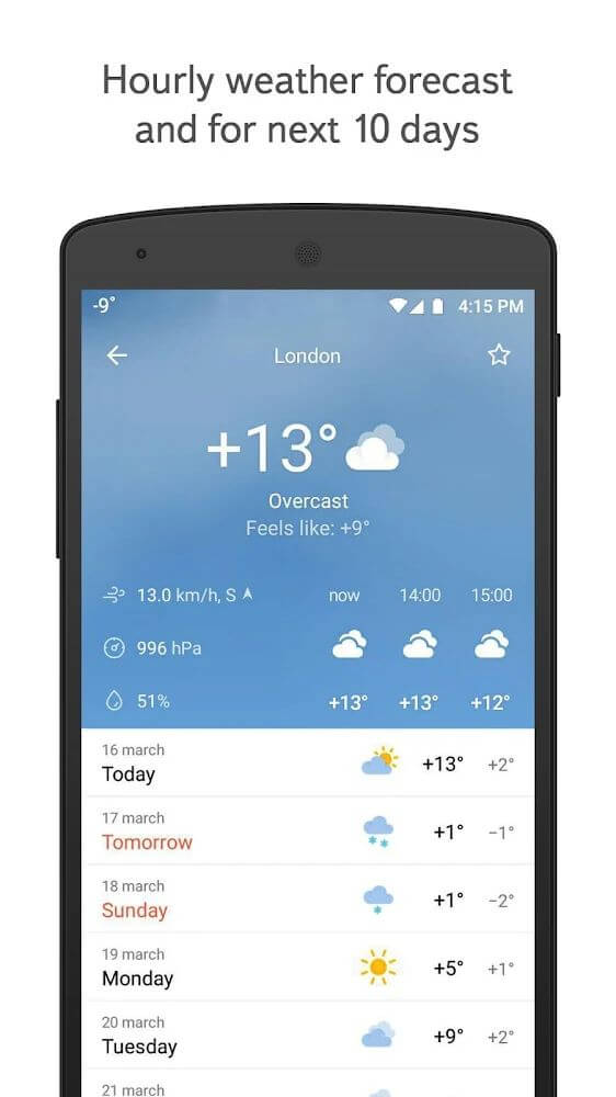 Yandex.Weather v23.7.4 APK + MOD (Ad-Free)