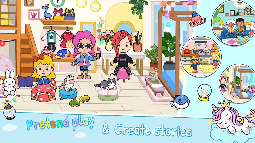 YoYa: Busy Life World v3.9 MOD APK (Unlocked All)