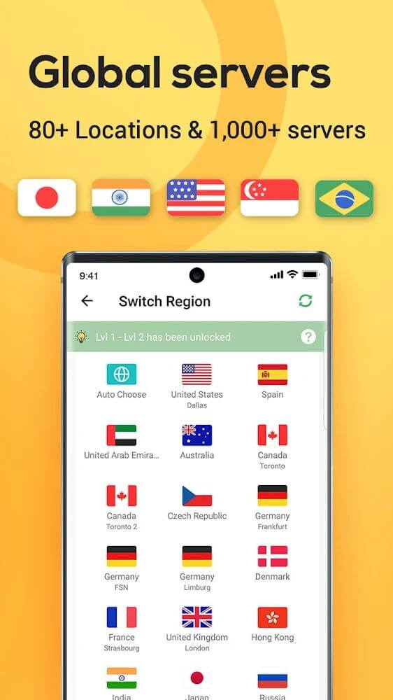 Yoga VPN v8.5.606 MOD APK (Premium, Unlimited Credits)