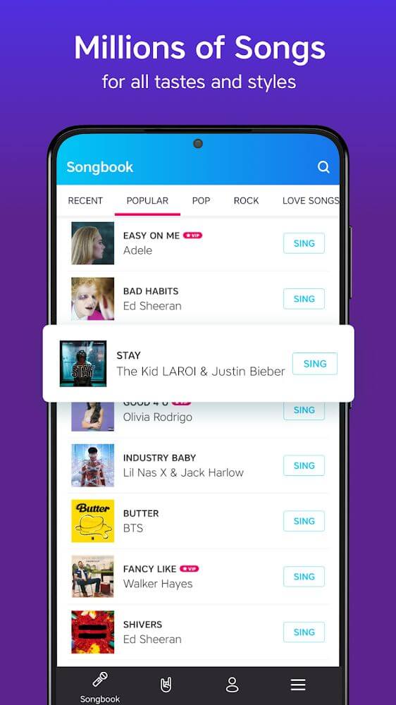 Yokee Karaoke v6.4.126 MOD APK (Premium, All Pack Unlocked)