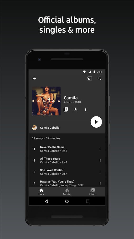 YouTube Music v7.15.51 MOD APK (Premium/Background Play)