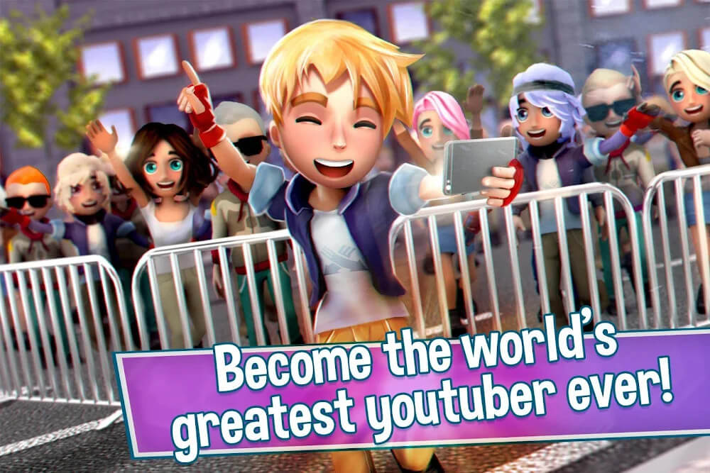 Youtubers Life v1.8.1 MOD APK + OBB (Unlimited Money, All Pack Unlocked)