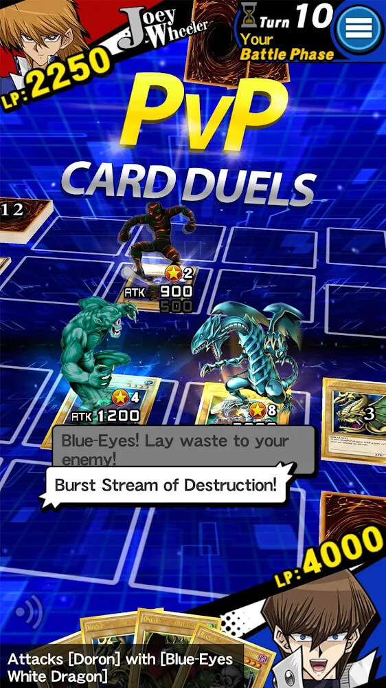 Yu-Gi-Oh! Duel Links v8.11.0 MOD APK (AutoPlay, Reveal Card, Show Monster)