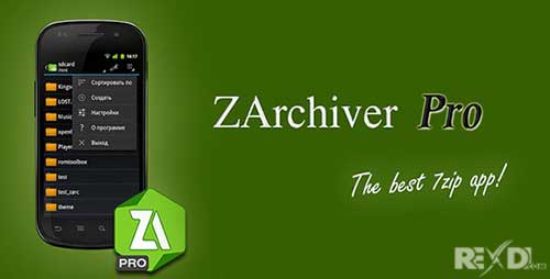 ZArchiver Pro 1.0.3 Apk + MOD (Full Donate) for Android