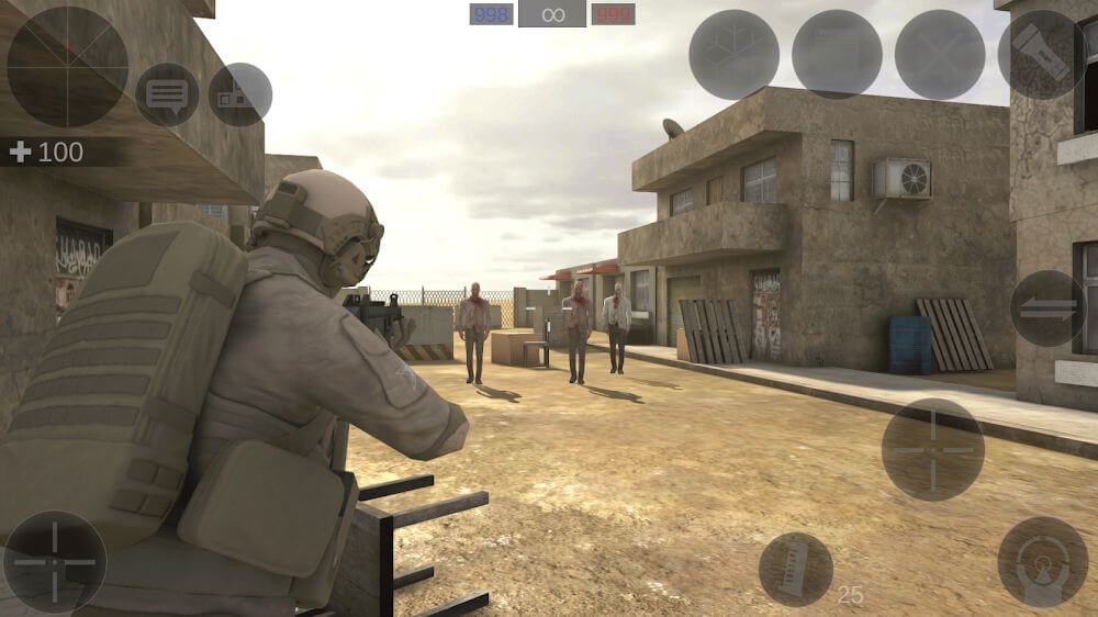 Zombie Combat Simulator v1.5.5 MOD APK + OBB (Free Shopping, Unlimited Ammo)