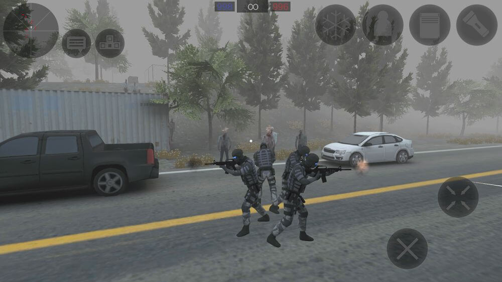 Zombie Combat Simulator v1.5.5 MOD APK + OBB (Free Shopping, Unlimited Ammo)