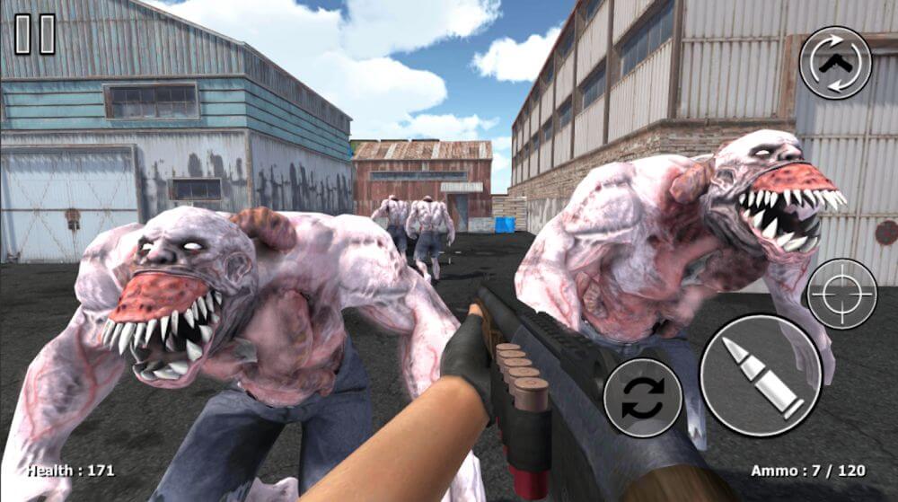 Zombie Evil Kill 3 v4.1 MOD APK (Dumb Enemy)