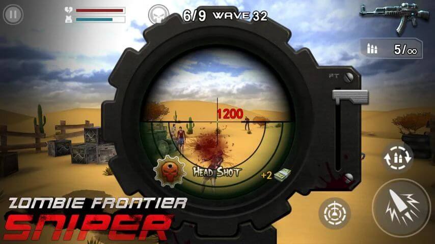 Zombie Frontier: Sniper v2.1 MOD APK (Unlimited Money, Ammo)