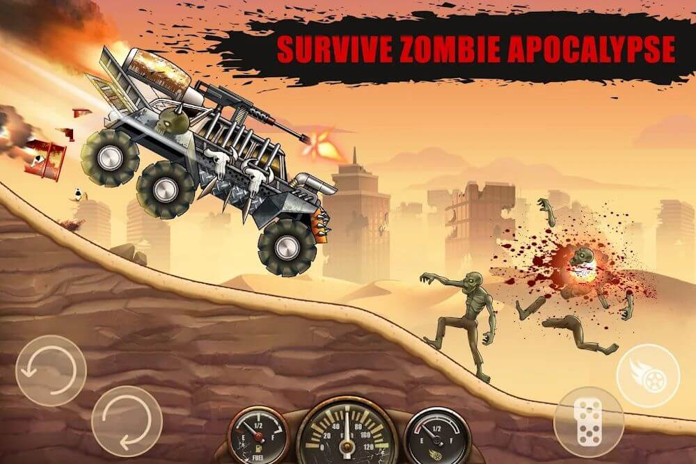 Zombie Hill Racing v2.3.2 MOD APK (Unlimited Money)